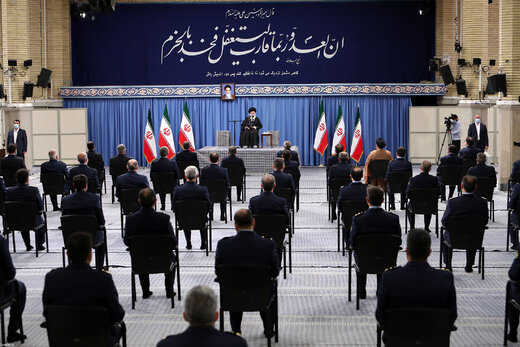 دیدار جمعی از فرماندهان نیروی هوایی و نیروی پدافند هوایی ارتش