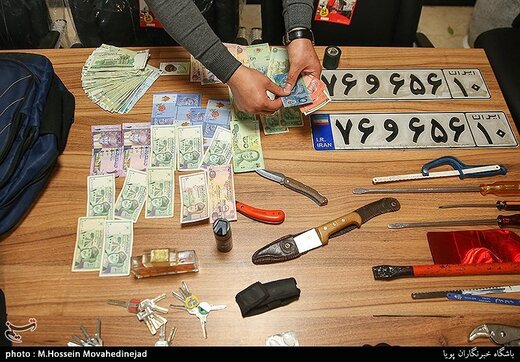 دستگیری سارقان منزل در سعادت آباد