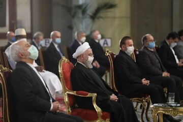 مراسم تبریک سفیران کشورها به رئیس جمهور به مناسبت سالگرد پیروزی انقلاب اسلامی