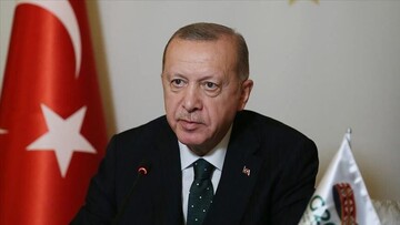 چرت زدن اردوغان حین تبریک عید قربان/عکس