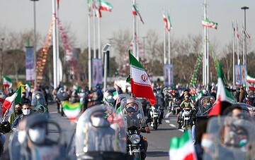 توهین به حسن روحانی در راهپیمایی ۲۲ بهمن