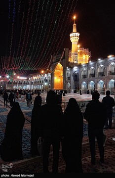 حال و هوای حرم امام رضا(ع) در روزهای کرونایی