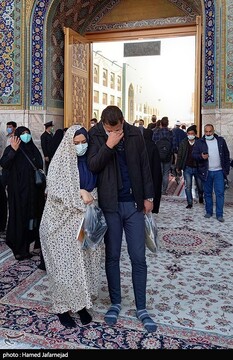 حال و هوای حرم امام رضا(ع) در روزهای کرونایی
