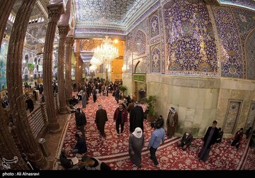 حال وهوای حرم امام حسین (ع) در شب جمعه