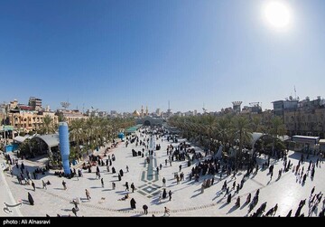حال وهوای حرم امام حسین (ع) در شب جمعه