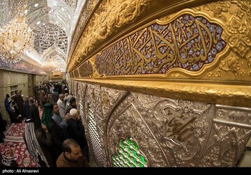 حال وهوای حرم امام حسین (ع) در شب جمعه
