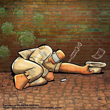 ببینید: کرونا برای فقرا این شکلیه!