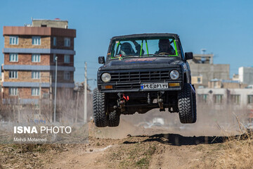 تصاویر | رقابت‌های چندجانبه آفرود در قزوین