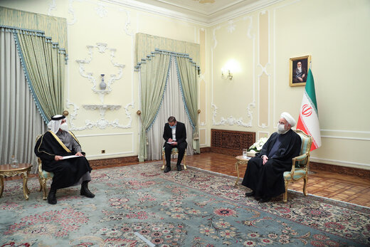 الرئيس روحاني : تحقيق الامن والسلام في المنطقة رهن بتعاون الدول الاقليمية