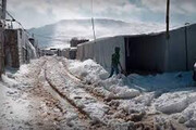 ببینید | طوفان و بارش سنگین برف در لبنان
