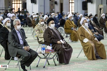 ارتباط تصویری رهبر معظم انقلاب با مردم آذربایجان شرقی