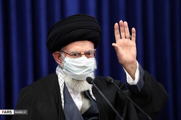 ارتباط تصویری رهبر معظم انقلاب با مردم آذربایجان شرقی