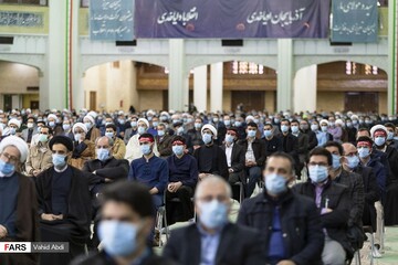 ارتباط تصویری رهبر معظم انقلاب با مردم آذربایجان شرقی