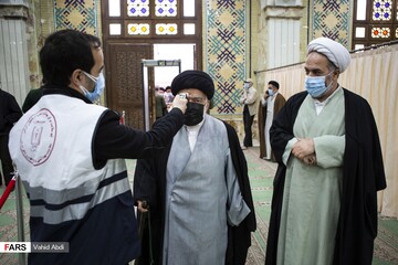 ارتباط تصویری رهبر معظم انقلاب با مردم آذربایجان شرقی