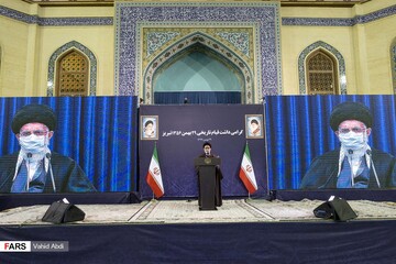 ارتباط تصویری رهبر معظم انقلاب با مردم آذربایجان شرقی