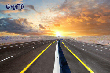 ببینید | تصاویری زیبا از آزادراه غدیر