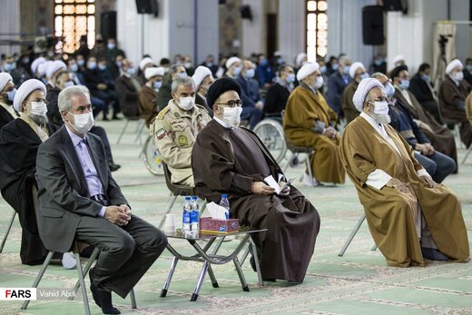 ارتباط تصویری رهبر معظم انقلاب با مردم آذربایجان شرقی