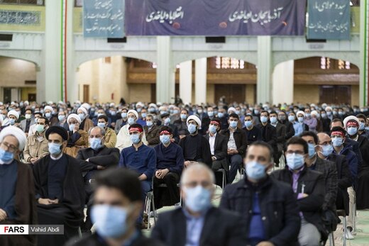 ارتباط تصویری رهبر معظم انقلاب با مردم آذربایجان شرقی