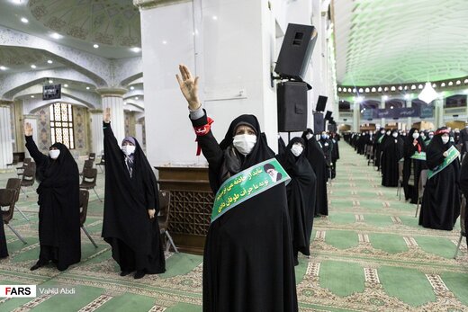 ارتباط تصویری رهبر معظم انقلاب با مردم آذربایجان شرقی