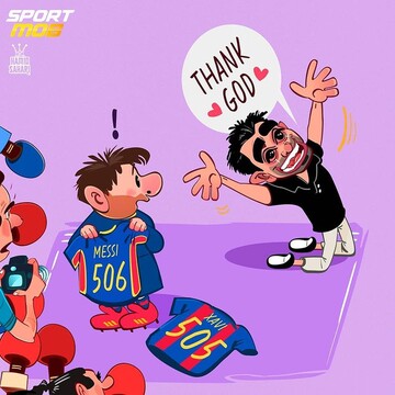 ببینید: مسی یاد ژاوی را زنده کرد!