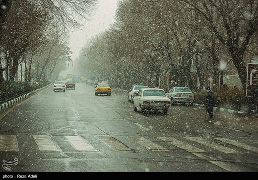 آخرین نفس های زمستان در تبریز