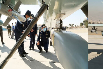 ببینید | نخستین تصویر از پهپاد ارتش جمهوری اسلامی