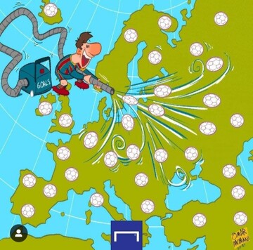 ببینید: مسی همه گل‌ها رو جارو کرد!