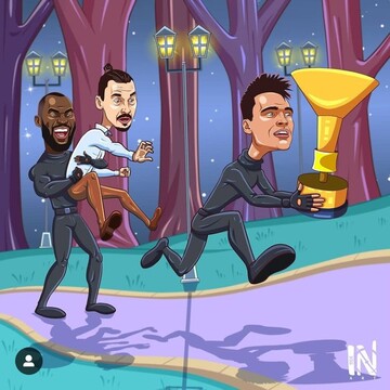 ببینید: اینتری‌ها جام رو از زلاتان قاپیدند!