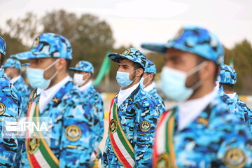مراسم استقبال از پیکر مطهر خلبان شهید «بیرجند بیک محمدی»