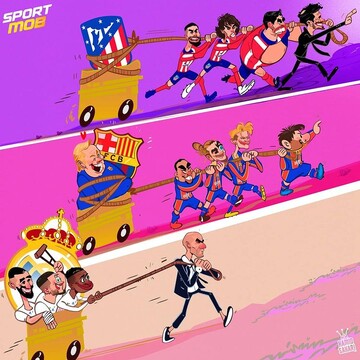 وضعیت عجیب لالیگا رو ببینید!