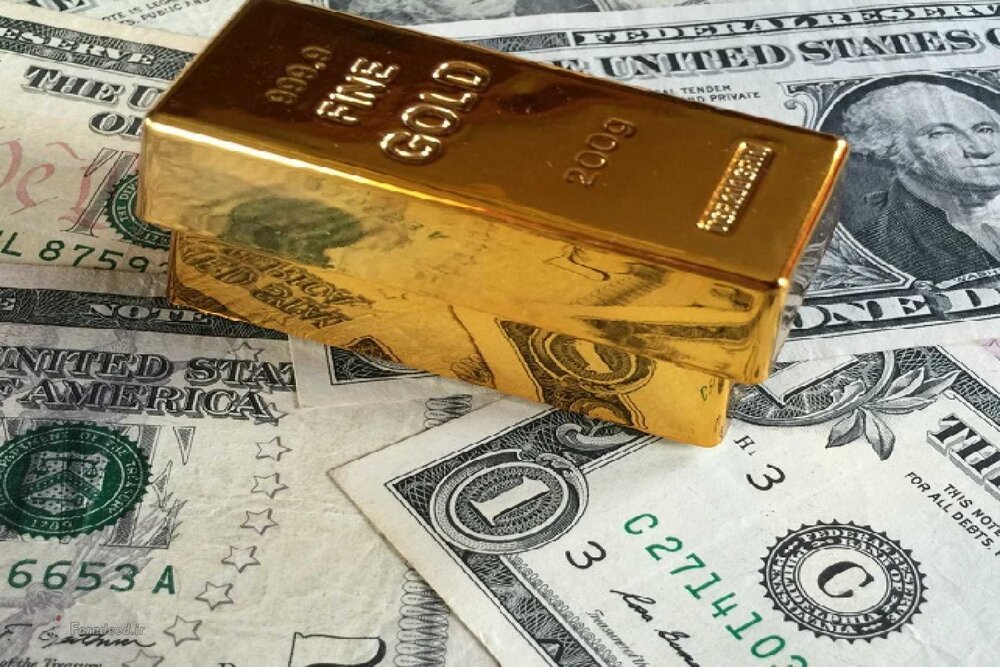 کاهش قیمت طلا به پایین‌ترین سطح ۹ ماهه