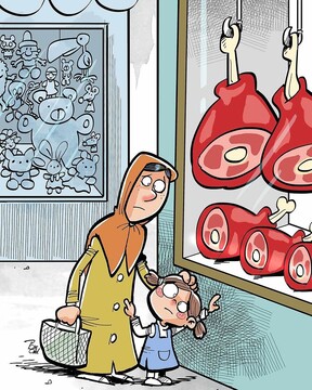 ببینید قیمت گوشت‌ با مردم چه کرد؟!