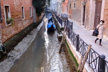 تصاویر | ونیز هم خشک شد