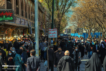 کرونا در روزهای شلوغ پایان سال
