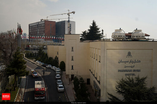مانور آتش‌نشانی در تهران