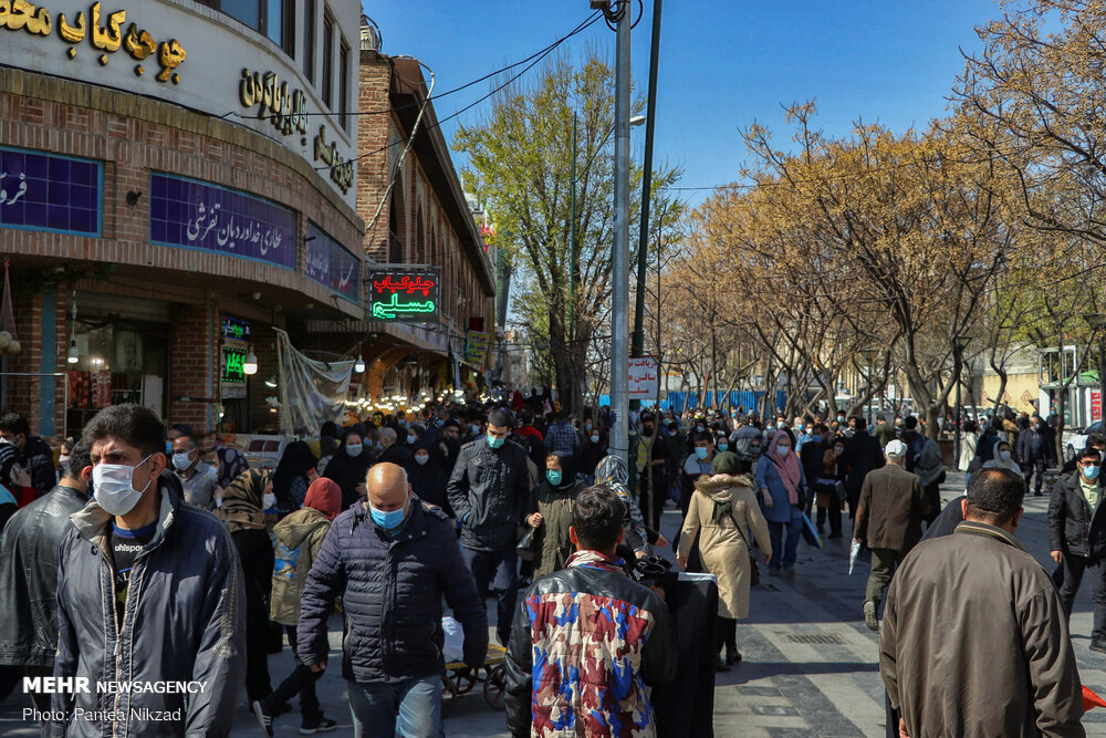 کرونا در روزهای شلوغ پایان سال