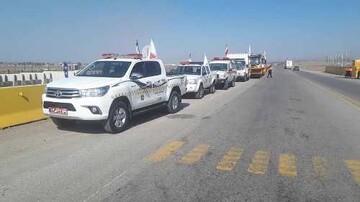 مانور روز بدون حادثه در راه‌های استان قزوین 