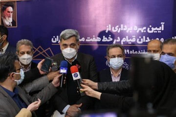 آیین افتتاح ایستگاه‌های مترو قیام و دولاب در تهران