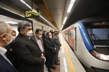 آغاز مسافرگیری در ایستگاه‌های جدید مترو تهران