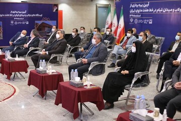 آیین افتتاح ایستگاه‌های مترو قیام و دولاب در تهران