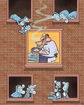 وضعیت عجیب مردم در گرانی را ببینید!