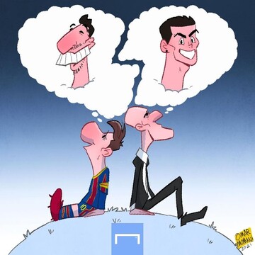 دلتنگی‌ زیدان و مسی را ببینید!