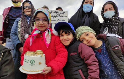 ببینید | برگزاری دومین جشن تولد طبیعت در کاشان