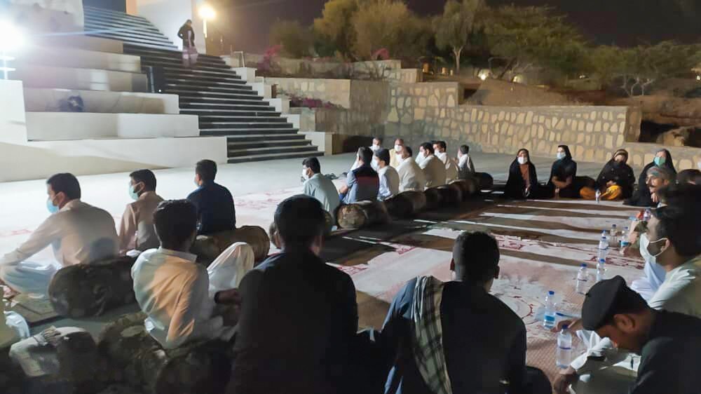 برگزاری شب‌شعر در خانه فرهنگ و هنر کمالان منطقه آزاد چابهار