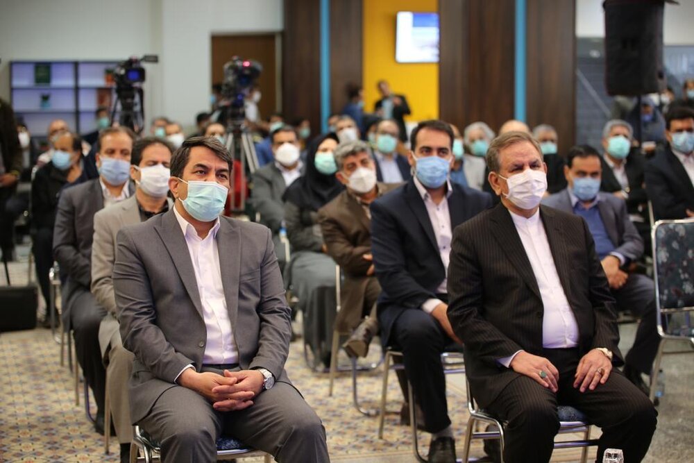 گزارش تصویری افتتاح کتابخانه مرکزی یزد با حضور اسحاق جهانگیری