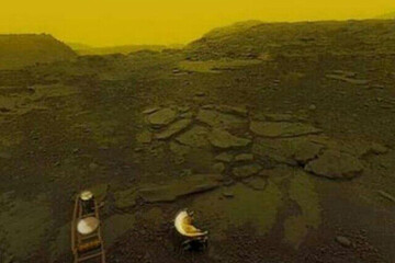 ببینید | عکس کاوشگر ونرا ۱۳ از سطح سیاره زهره