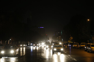 گرد و خاک در مناطق ساحلی بندرعباس