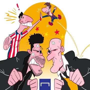 ببینید: دعوای مادریدی‌ها به سود بارسلونا تمام شد!