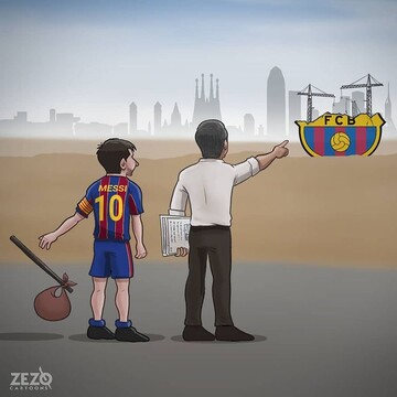 این فرد لیونل مسی را از رفتن منصرف می‌کند؟