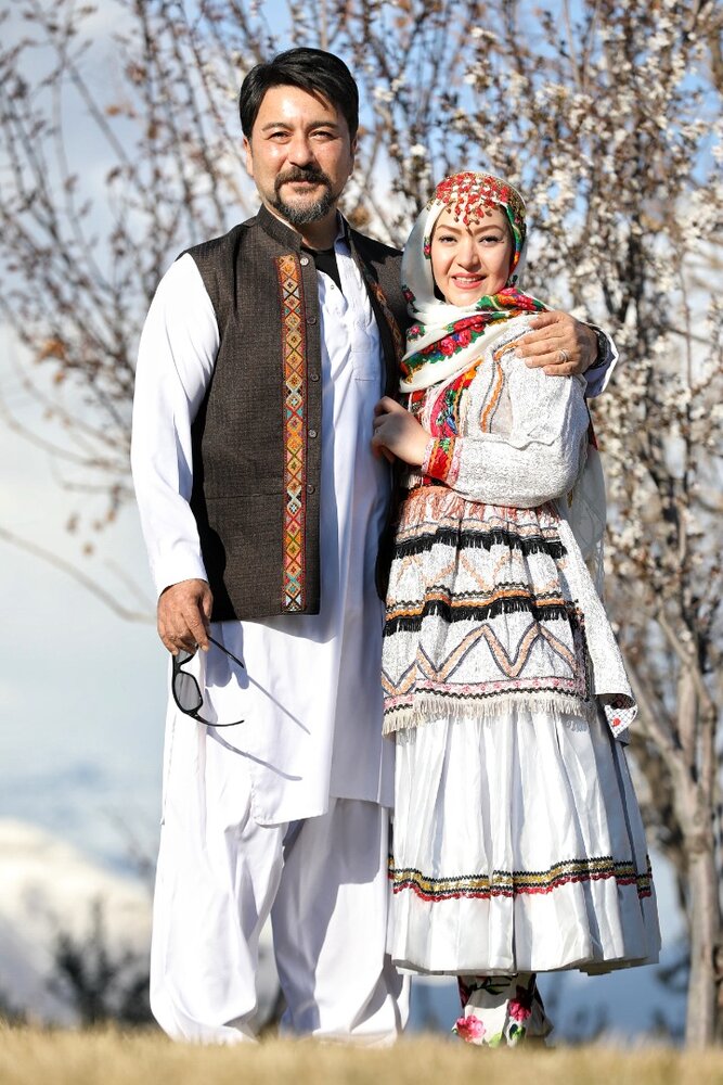 امیرحسین صدیق و همسرش در «نوروزترین نوروز»